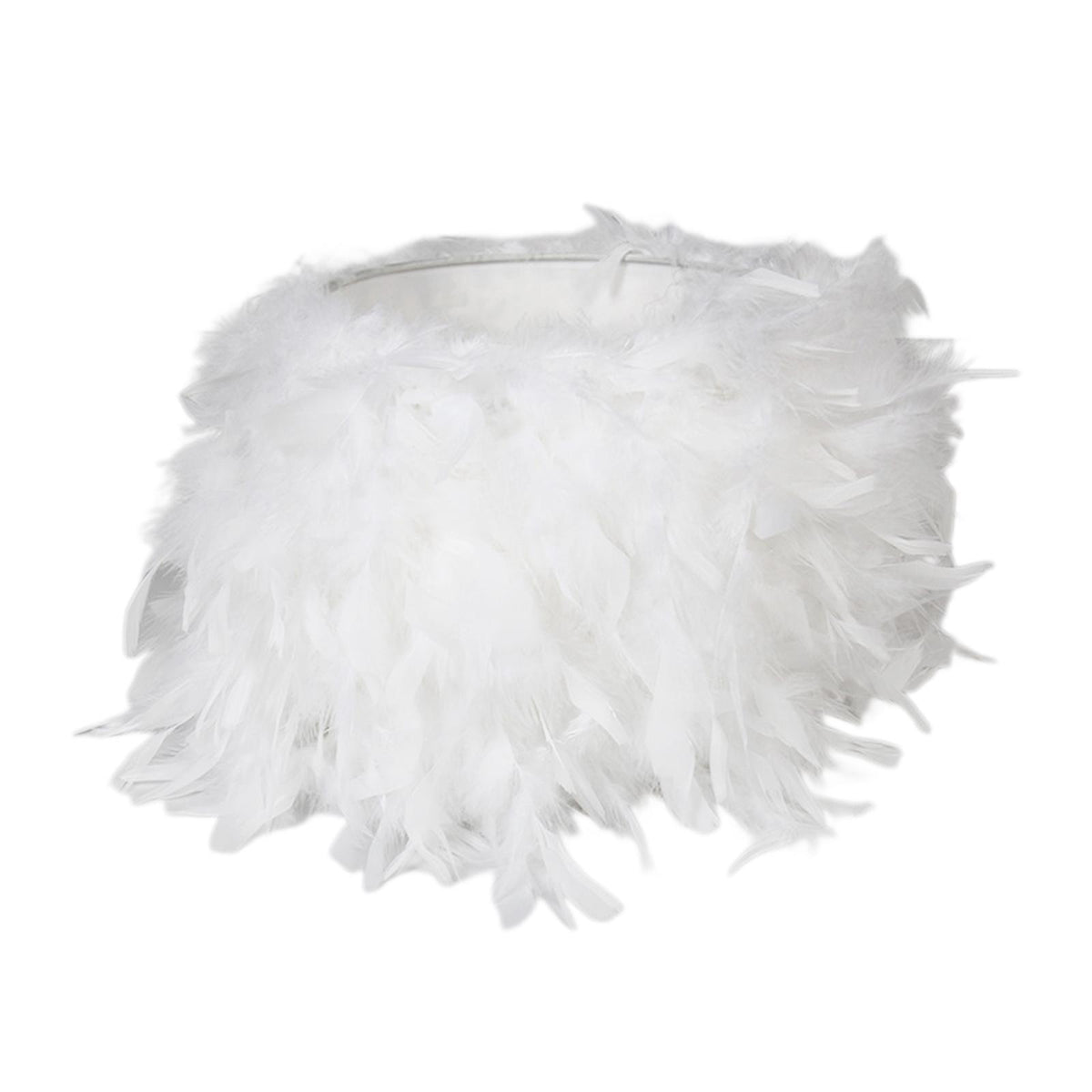 Maxbell Feather Lampshade Light Cover Home Lighting Fixture Accessory for Decoration Style D