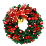 Maxbell Maxbell 40cm Winter Christmas Wreath Door Flower Wreath for Door Home Decoration
