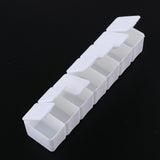 Max 7Days 7Grids Tablet Pill Organizer Box Detachable Week Reminder Home Travel