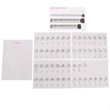 Max Maxb Piano Note Keyboard Sticker Electronic Keyboard Decal 61Key 54Key