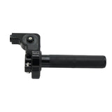 Maxbell 1/4 Turn 7/8" CNC Throttle Tube Handle Twist Grip for Honda CR CRF XR Black