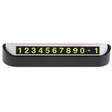 Maxbell Temporary Parking Card Magnetic Phone Number Plate Holder Sucker  Multicolor