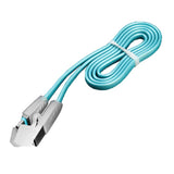 Maxbell Mobile Phone Data Cable USB Charging Cable Cord for Samsung Android  Blue