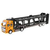 Maxbell 1:50 Alloy Diecast Trailer Truck Pull Back Carrier Vehicle Kids Toy  Orange