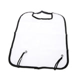 Maxbell Auto Clear Seat Back Anti Kick Pad Durable Auto Back Seat Guards Transparent Cover Black