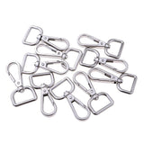 Maxbell 10pcs Swivel Clasps Lanyard Snap Hook Lobster Claw Clasp and Keychain Rings 20mm