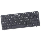 Max Keyboard for HP Probook 430 G1 US keyboard with Black Frame