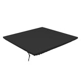Maxbell Washable Stretchable Table Tablecloth for Holiday Dinner Decoration Black