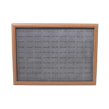 Maxbell Rings Display Tray Storage Rack Rings Showcase for Bedroom Decor Gray