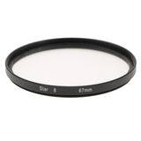 Max 8 Point Rotated Star Light Cross Screen Special Effect Lens Filter 67mm