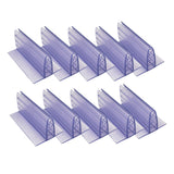Maxbell 10Pcs Clip Holder Stand Promotion Clear for Warehouse restaurant 7.5cm x 4cm x 3.2cm