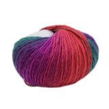 Maxbell Wool Knitting Thread Fingering Crochet Yarn Dyed