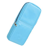 Maxbell Multifunctional Pencil Case Nylon Pencil Holder Bag for Office College Blue