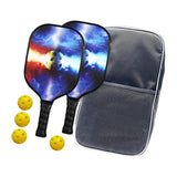 Maxbell Premium Pickleball Paddles Set Lightweight for Indoor and Outdoor Tournament Colorful