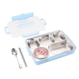 Maxbell Hermetic Lunch Box Portable for Office Traveling Work Blue