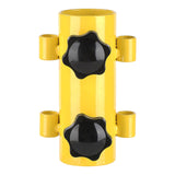 Maxbell Portable Tent Rod Holder Reinforced Bracket for Traveling Fishing Outdoor yellow