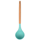 Maxbell Kitchenware Silicone Cooking Utensil with Wood Handle For Kitchen Type 3