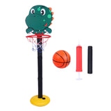 Maxbell Basketball Hoop Set Balls Playset Yard game for Office Outdoor Garden Dinosaur