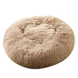 Max Pet Dog Sleeping Bed Indoor Pet Round Cozy Comfort Bed Nest  Camel-60cm