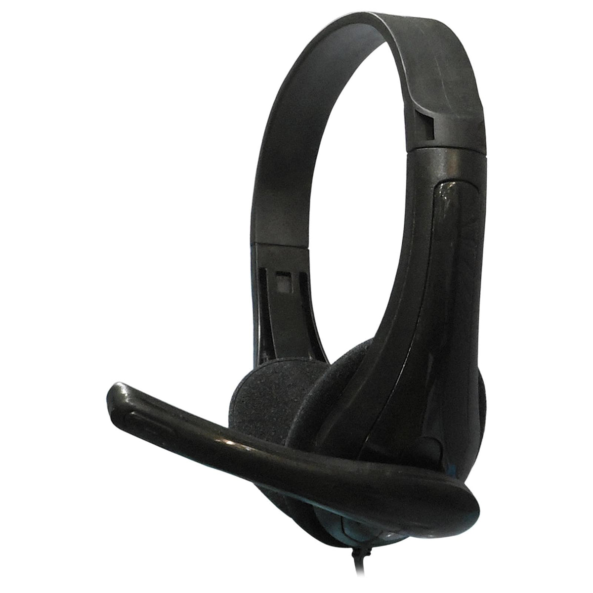 Maxbell Wired Headphones 3.5mm Audio Cable Corded Lightweight Stereo for Laptop Kids Black