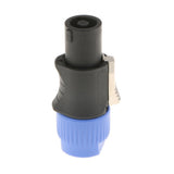 Maxbell Speaker Connector 4Pole Plug Male Speaker Audio Sound Connector Four-core