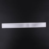 Max 50x4.5cm Motorcycle DIY Fuel Gas Tank Decal Sticker for Cafe Racer Silver
