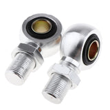 Maxbell 1 Pair Eye Adapter Eye End For Motorcycle Scooter Shock Absorber 12mm Sliver
