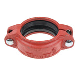 Max Fire Sprinkler Pipes Coupling Clamp Rigid Grooved Couplings DN89