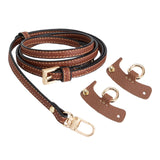 Maxbell Luggage Straps Parts Bag Strap for Briefcase Clutch Bag Purse Brown