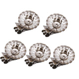 Maxbell 5x Candle Clips Bar Candlestick Holder Clips for Anniversaries Parties Decor