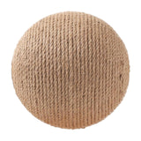 Maxbell Sisal Cat Scratching Rotatable Ball for Pet Kitten Pet Toy Interactive Ball Only