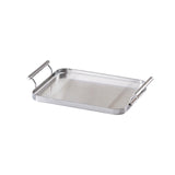 Maxbell coffee servings Tray Perfume Candle Tray Keys for Countertop Bedroom Entrance Argent small