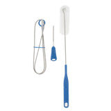 Maxbell 3 Pieces Water Bladder Cleaning Brush Cleaner Set for Hydration Pack Clear
