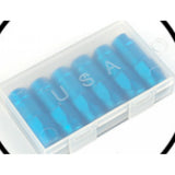 Maxbell 4x Alloy Grease Coupler for Industrial Applications Machinery Processing Blue
