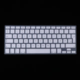 Max Danish 12 Keyboard Protective Film for 13.3 inch 15pro Macbook silver gray