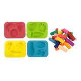 Maxbell 3D Tools Clay Toy Educational Modeling Clay Set for Toddlers Kids style A
