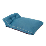 Maxbell Maxbell Pet Blanket Cat Sleeping Pad Warm Comfortable Dog Bed Mat Couch Travel Blue 80cmx60cmx26cm