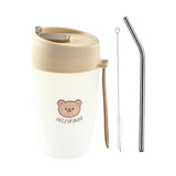 Maxbell Water Bottle 300ml Creative Sports Drinking Water Bottle for Hiking cup with straw