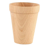 Maxbell Wood Cup Handmade Wood Coffee Tea Beer Juice Milk Drink Tumbler Mug D 200ml