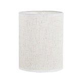 Maxbell Modern Drum Lamp Shade Clip On Fabric Lampshade for Floor Lamps Table Lamps Beige