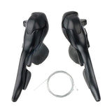 Maxbell Shifter Dual/Tri Control Lever 7 Speed Road Bike Derailleur Cable 3x7 Speed