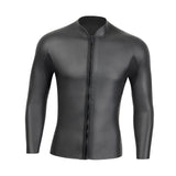 Maxbell Wetsuit Top 3mm with Zipper Diving Suit for Underwater Kayaking Water Sports XXL