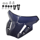 Maxbell Motorcycle Windshield Motorbike Wind Deflector for Yamaha FZ09 Blue