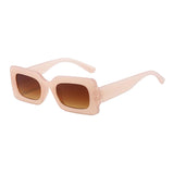 Maxbell Driving Glasses Traveling Travel Summer Rectangle Sunglasses for Women Men Pink Brown