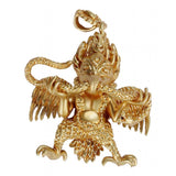 Maxbell Thai Buddhism Garuda God Religious Amulet Charm DIY Necklace Pendant