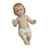 Maxbell Infant Jesus Figurine Ornament Miniature for Office Decor Housewarming Gifts 10cm