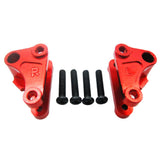 Max RC Car Front Shock Absorber Pull Rod Seat for Wltoys 12428/12423/12429 Red