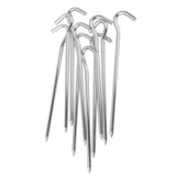 Maxbell 10  x  Outdoor Aluminium Alloy Tent Peg Nail Stakes Hooks Hiking Tarp