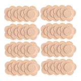 Maxbell 100x Blank Navel Stickers Anti Flatulence Navel Patch for Abdominal Feet Arm Flower