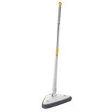 Maxbell Extendable Triangle Mop 360 Rotating Wall Mop with Long Handle for Window White